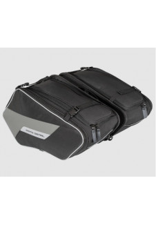 МОТОСІДЕЛЬНІ СУМКИ ПАРА, ПО 20 ЛІТРІВ, ЧОРНО-СІРІ 90євро