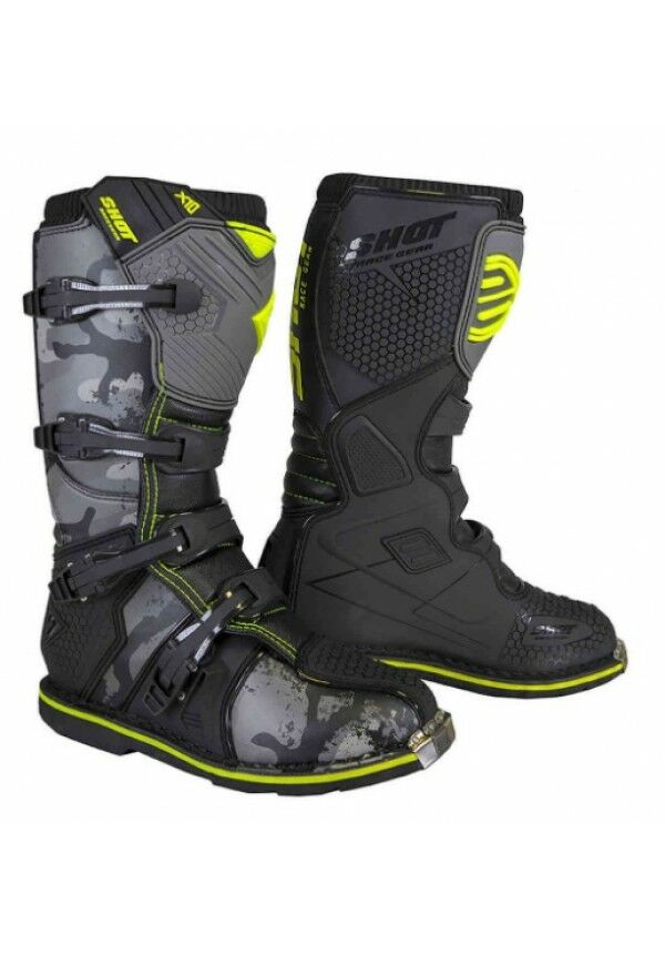 Мотоботы SHOT RACING X10 2.0 CAMO p.41,42, 44  (новые) 180евро 