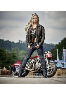 Мотокуртка AJS жін. (нові) шкіра р.38 ( М) 130євро