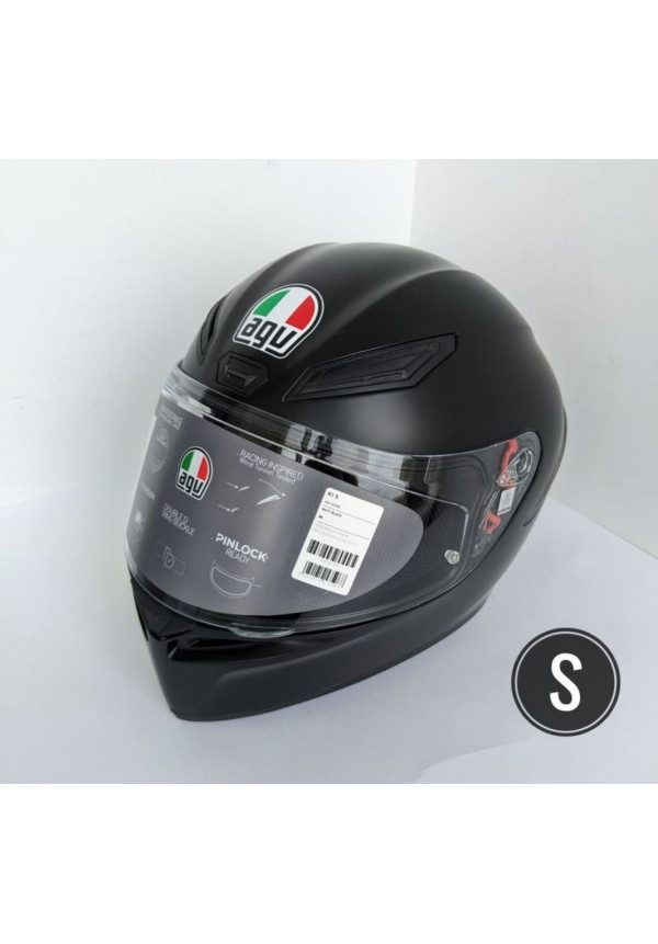 Мотошолом AGV K-1 S MATT BLACK р.S (нові) 190євро