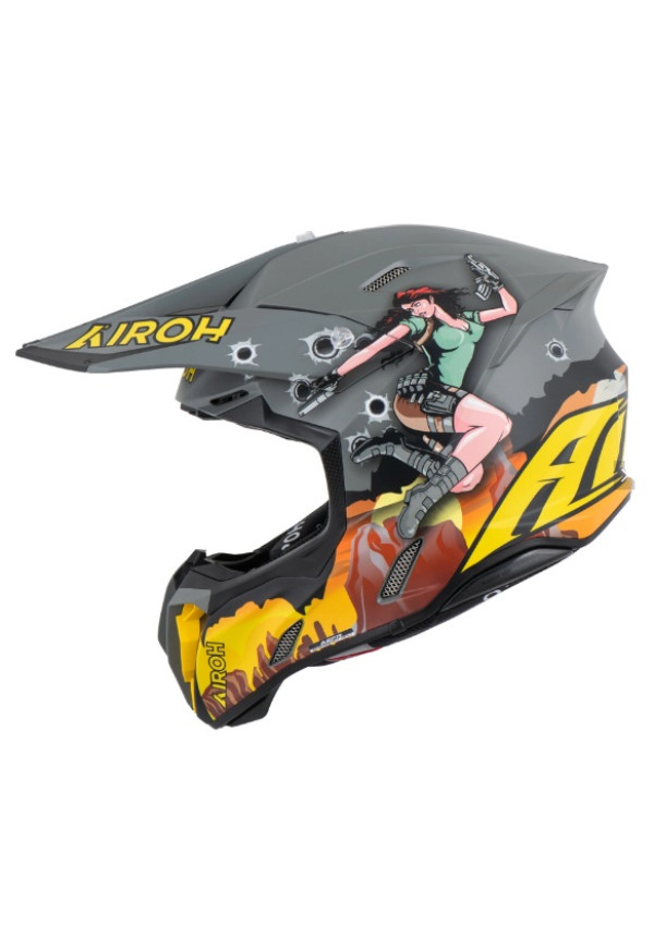 Мотошлем Airoh TWIST 3 ADVENTURE p.M, L, XL (нові) 200евро