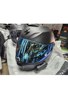 Мотошолом SCORPION EXO-391 Matt Black p.M  + гарнітура 110євро